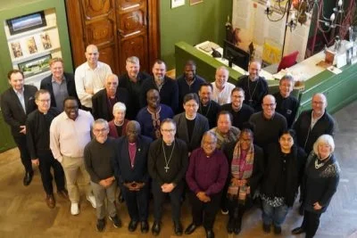 IASCUFO members, consultants, and Anglican Communion Office staff at the Anglican Centre in Rome during IASCUFO's December gathering for prayer, reflection, and ecumenical engagement