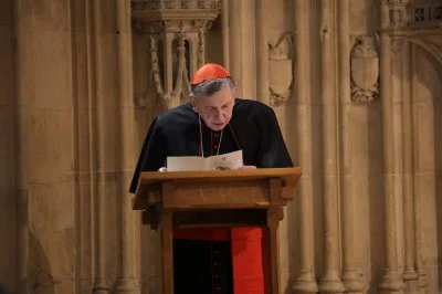 Cardinal Kurt Koch read the Old Testament lesson at an ecumenical service of Morning Prayer in Canterbury Cathedral to mark the 60th anniversary of the Common Declaration of Pope Paul VI and Archbishop Michael Ramsey