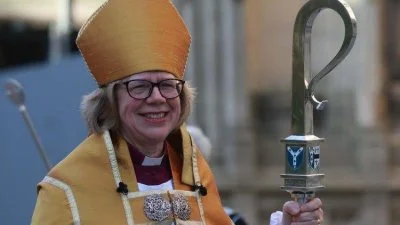 Archbishop of Canterbury, Sarah Mullally, at Canterbury Cathedral